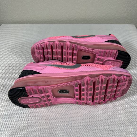 WOMENS NIKE AIR MAX 2013 POLARIZED PINK REFLECTIVE SILVER 555363-601 SZ 8 - Picture 12 of 12